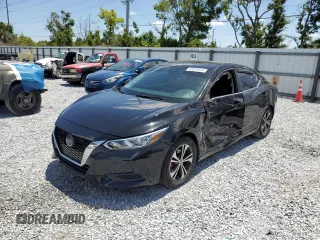 2021 Nissan Sentra SV z VIN 3N1AB8CV9MY242062, wystawiony jako Copart lot #55551615 z przebiegiem 57 959 mil mil oraz Nie do naprawy • Non repairable. Historia ofert i sprzedaży dostępna na DreamBid. Obrazek 1.