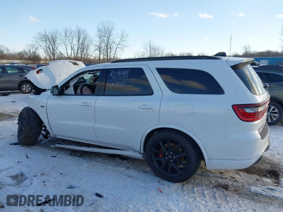 2023 Dodge Durango SRT 392 Premium with VIN 1C4SDJGJ3PC668238, listed as a IAAI auction lot 41305050 with 5,099 mi miles and . Bid and sale history available at DreamBid. Image 13.