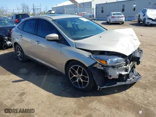 2017 Ford Focus SEL with VIN 1FADP3H26HL298302, listed as a IAAI auction lot 41983527 with 30,668 mi miles. Bid and sale history available at carsss.com. Image 1.