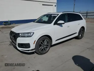 2018 Audi Q7 Prestige with VIN WA1VABF79JD029276, listed as a Copart auction lot 59538445 with 84,705 mi miles and Salvage title. Bid and sale history available at DreamBid. Image 1.