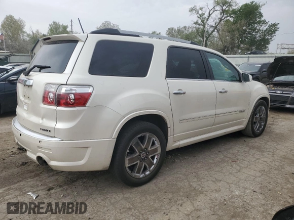 2012 GMC Acadia Denali z VIN 1GKKVTED3CJ169245, wystawiony jako Copart lot #53713225 z przebiegiem 247 521 mil mil oraz Szkoda całkowita • Salvage title. Historia ofert i sprzedaży dostępna na DreamBid. Obrazek 3.