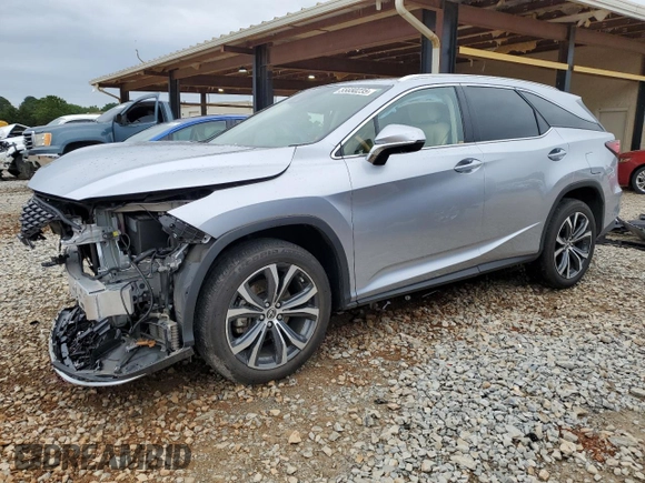 2022 Lexus RX 350L with VIN JTJHZKEA2N2027733, listed as a Copart auction lot 55650235 with 29,422 mi miles and Salvage title. Bid and sale history available at DreamBid. Image 1.