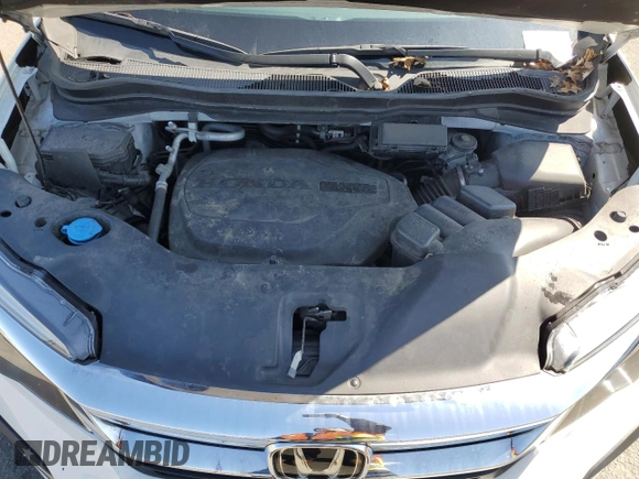 2021 Honda Pilot EX-L with VIN 5FNYF6H59MB051833, listed as a Copart auction lot 50360485 with 153,971 mi miles and Salvage Title. Bid and sale history available at DreamBid. Image 12.