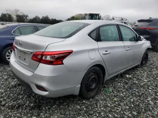 2019 Nissan Sentra S with VIN 3N1AB7AP8KY441549, listed as a Copart auction lot 51128985 with 57,333 mi miles and Clean Title. Bid and sale history available at DreamBid. Image 3.