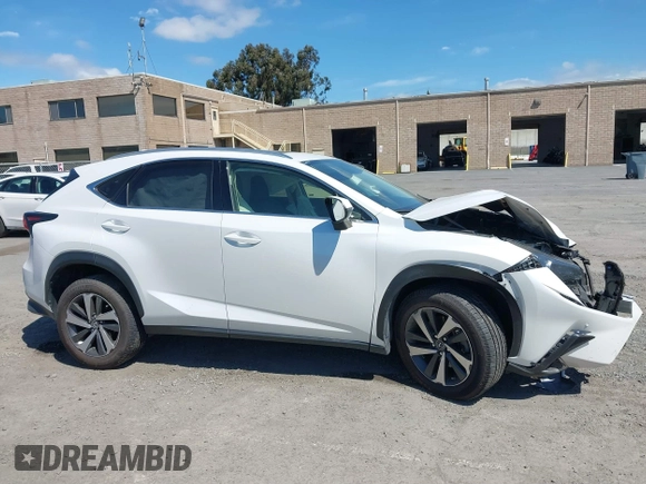 2021 Lexus NX with VIN JTJGARDZ8M5024318, listed as a IAAI auction lot 41859088 with 39,580 mi miles. Bid and sale history available at carsss.com. Image 13.