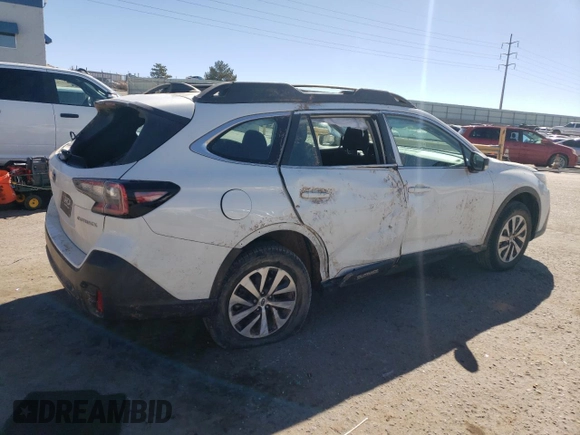 2022 Subaru Outback with VIN 4S4BTAAC8N3248500, listed as a Copart auction lot 45790715 with 24,149 mi miles and Salvage title. Bid and sale history available at DreamBid. Image 3.