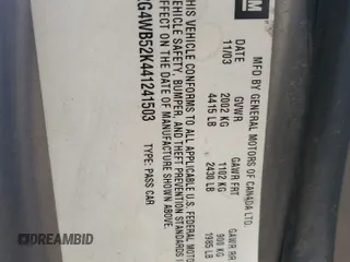 2004 Buick Regal LS with VIN 2G4WB52K441241503, listed as a Copart auction lot 51429025 with 143,456 mi miles and Salvage Title. Bid and sale history available at carsss.com. Image 14.