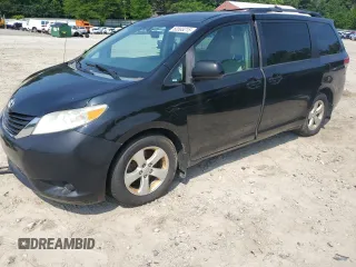 2012 Toyota Sienna LE AAS с VIN 5TDKK3DC3CS212191, выставлен на аукционе Copart как лот 60565215 с пробегом 214 957 миль миль и Чистый • Clean title. История ставок и продаж доступна на DreamBid. Изображение 1.