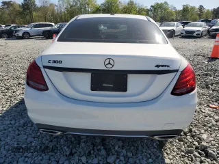 2015 Mercedes-Benz C-Class C 300 Luxury with VIN 55SWF4KB1FU026971, listed as a Copart auction lot 52259455 with 132,212 mi miles and Salvage Title. Bid and sale history available at carsss.com. Image 6.