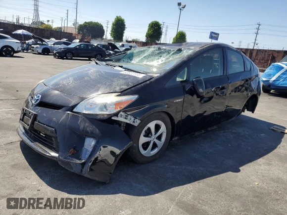 2015 Toyota Prius Four with VIN JTDKN3DU9F0435875, listed as a Copart auction lot 63533905 with Not provided miles and Salvage title. Bid and sale history available at DreamBid. Image 1.