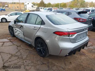 2024 Toyota Corolla Hybrid LE with VIN JTDBCMFE9R3063605, listed as a IAAI auction lot 40959214 with 14,345 mi miles. Bid and sale history available at carsss.com. Image 3.