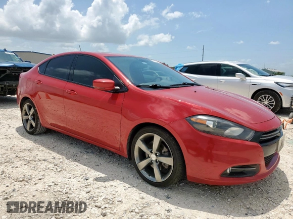 2015 Dodge Dart GT z VIN 1C3CDFEB9FD345919, wystawiony jako Copart lot #61853415 z przebiegiem 123 103 mil mil oraz Szkoda całkowita • Salvage title. Historia ofert i sprzedaży dostępna na DreamBid. Obrazek 4.