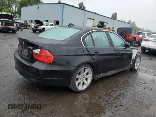 2006 BMW 3 Series 330i with VIN WBAVB335X6PS11566, listed as a Copart auction lot 58345225 with 152,952 mi miles and Salvage title. Bid and sale history available at DreamBid. Image 3.