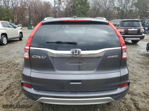 2016 Honda CR-V EX-L with VIN 2HKRM4H72GH670649, listed as a Copart auction lot 52100545 with 368,756 mi miles and Clean Title. Bid and sale history available at carsss.com. Image 6.