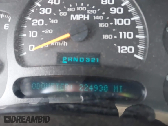 2005 Chevrolet Silverado 1500 Work Truck with VIN 1GCEC19X75Z347895, listed as a IAAI auction lot 42059079 with 224,930 mi miles and . Bid and sale history available at DreamBid. Image 7.
