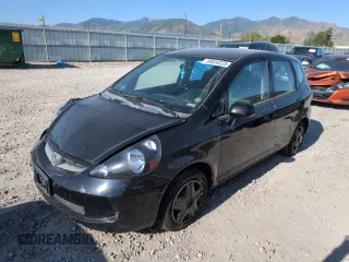 2008 Honda Fit with VIN JHMGD37438S003678, listed as a Copart auction lot 59534225 with 215,841 mi miles and Salvage title. Bid and sale history available at DreamBid. Image 1.