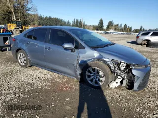 2020 Toyota Corolla LE with VIN 5YFEPRAE3LP134088, listed as a Copart auction lot 42796305 with 33,634 mi miles and Salvage Title. Bid and sale history available at carsss.com. Image 4.