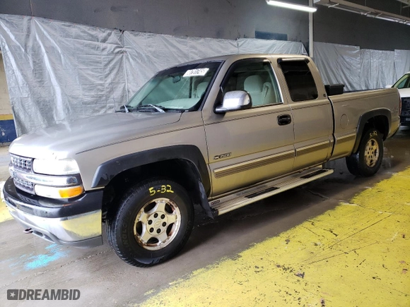 2001 Chevrolet Silverado 1500 LT with VIN 1GCEK19T61Z229797, listed as a Copart auction lot 88791745 with 175,571 mi miles and Clean Title. Bid and sale history available at carsss.com. Image 1.