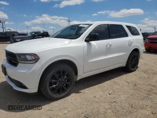2018 Dodge Durango SXT with VIN 1C4RDJAG9JC486207, listed as a Copart auction lot 57892825 with 58,705 mi miles and Salvage title. Bid and sale history available at DreamBid. Image 1.