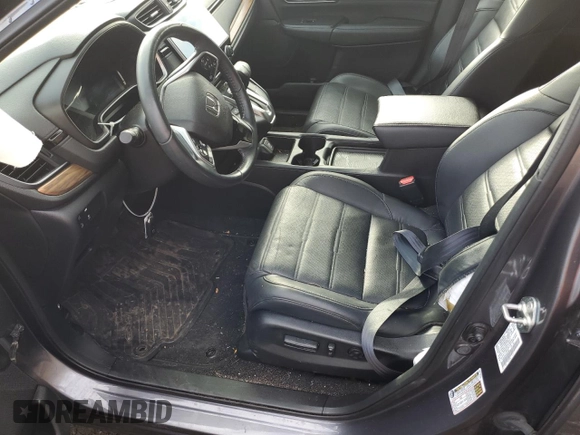 2019 Honda CR-V Touring with VIN 7FARW2H9XKE016834, listed as a Copart auction lot 72822392 with 38,571 mi miles. Bid and sale history available at carsss.com. Image 7.