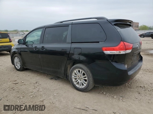 2011 Toyota Sienna XLE AAS with VIN 5TDYK3DC2BS175188, listed as a Copart auction lot 53974735 with 337,316 mi miles and Clean Title. Bid and sale history available at carsss.com. Image 2.