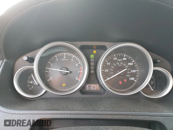 2014 Mazda CX-9 Grand Touring with VIN JM3TB3DVXE0443852, listed as a Copart auction lot 59106525 with 101,969 mi miles and Salvage title. Bid and sale history available at DreamBid. Image 9.