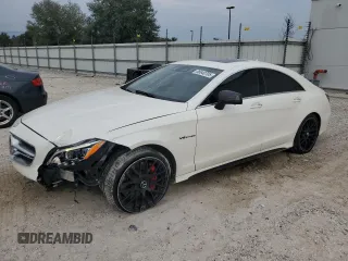 2017 Mercedes-Benz CLS-Class CLS 63 AMG S-Model with VIN WDDLJ7GB2HA192933, listed as a Copart auction lot 88640705 with 46,452 mi miles and Salvage Title. Bid and sale history available at carsss.com. Image 1.