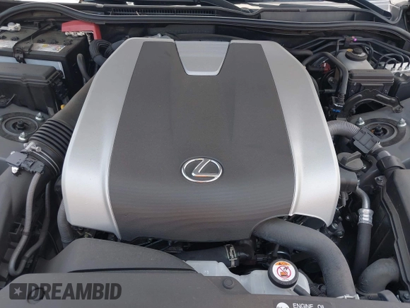 2024 Lexus IS 350 F Sport with VIN JTHGZ1E28R5033508, listed as a IAAI auction lot 42606657 with 15,382 mi miles and . Bid and sale history available at DreamBid. Image 10.