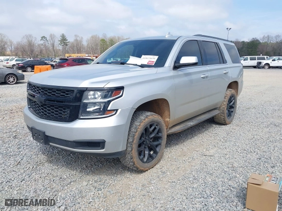 2016 Chevrolet Tahoe LS with VIN 1GNSCAKC5GR354722, listed as a IAAI auction lot 41812839 with 146,533 mi miles. Bid and sale history available at carsss.com. Image 2.