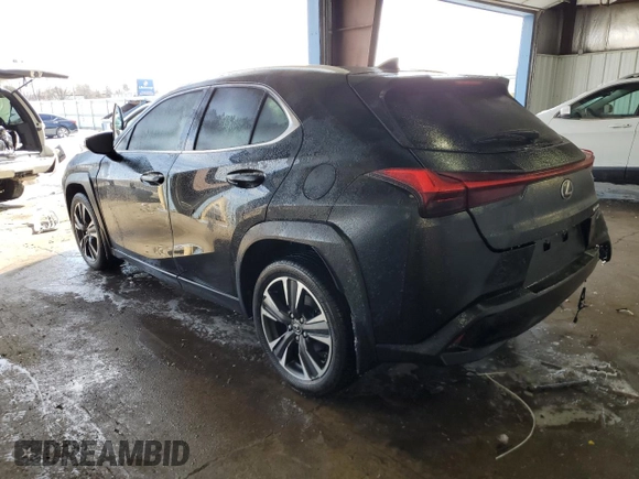 2020 Lexus UX 200 z VIN JTHP3JBHXL2026160, wystawiony jako Copart lot #45678145 z przebiegiem 47 783 mil mil oraz Szkoda całkowita • Salvage title. Historia ofert i sprzedaży dostępna na DreamBid. Obrazek 2.