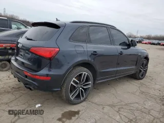 2017 Audi SQ5 Prestige with VIN WA1VCAFP9HA022134, listed as a Copart auction lot 43595175 with 145,316 mi miles and Clean Title. Bid and sale history available at carsss.com. Image 3.