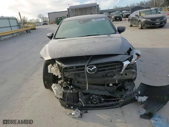 2017 Mazda Mazda3 4-Door Touring with VIN 3MZBN1V7XHM125874, listed as a Copart auction lot 89351275 with 56,308 mi miles and Salvage Title. Bid and sale history available at carsss.com. Image 14.