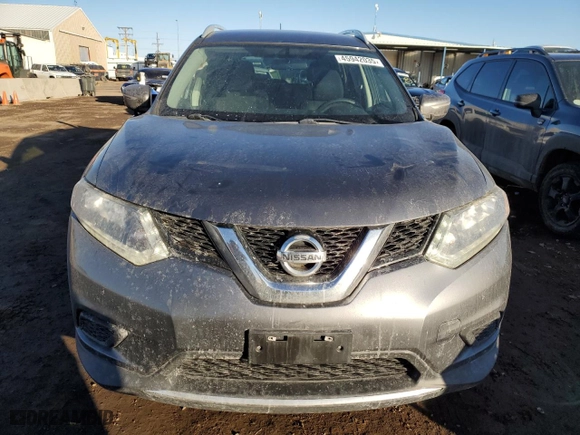 2014 Nissan Rogue SV with VIN 5N1AT2MV3EC861607, listed as a Copart auction lot 45942035 with 97,124 mi miles and Salvage Title. Bid and sale history available at carsss.com. Image 5.