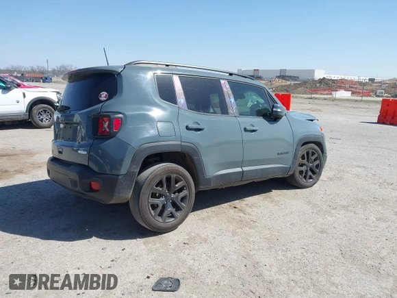 2018 Jeep Renegade Latitude with VIN ZACCJABB1JPH59251, listed as a IAAI auction lot 41851930 with Not provided miles and . Bid and sale history available at DreamBid. Image 4.