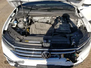 2022 Volkswagen Tiguan SE with VIN 3VV2B7AX9NM127634, listed as a Copart auction lot 55668325 with 47,734 mi miles and Salvage title. Bid and sale history available at DreamBid. Image 12.