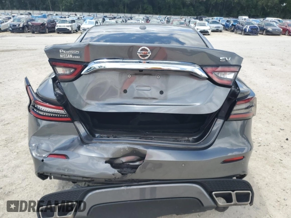 2020 Nissan Maxima SV with VIN 1N4AA6CV2LC364053, listed as a Copart auction lot 61956855 with 110,396 mi miles and Salvage title. Bid and sale history available at DreamBid. Image 6.