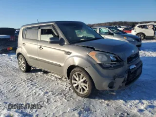 2013 Kia Soul + with VIN KNDJT2A68D7485849, listed as a Copart auction lot 88450405 with 0 mi miles and Salvage Title. Bid and sale history available at carsss.com. Image 4.