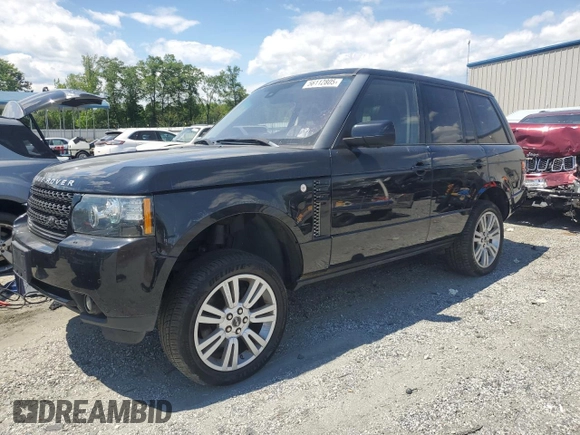 2012 Land Rover Range Rover HSE Lux with VIN SALMF1D43CA364505, listed as a Copart auction lot 56112805 with 118,119 mi miles and Clean Title. Bid and sale history available at DreamBid. Image 1.