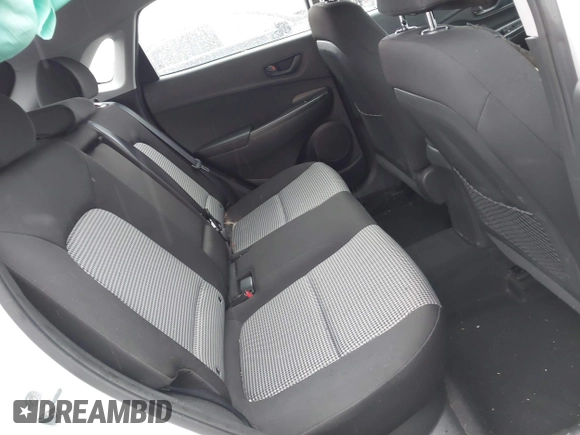 2019 Hyundai Kona SE with VIN KM8K1CAA3KU365164, listed as a IAAI auction lot 41967249 with 46,820 mi miles. Bid and sale history available at carsss.com. Image 8.