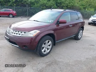 2007 Nissan Murano S with VIN JN8AZ08W47W601653, listed as a IAAI auction lot 42074179 with 138,257 mi miles and . Bid and sale history available at DreamBid. Image 18.