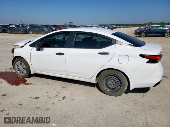 2023 Nissan Versa S z VIN 3N1CN8DV3PL837389, wystawiony jako Copart lot #52344195 z przebiegiem 26 249 mil mil oraz Szkoda całkowita • Salvage title. Historia ofert i sprzedaży dostępna na DreamBid. Obrazek 2.