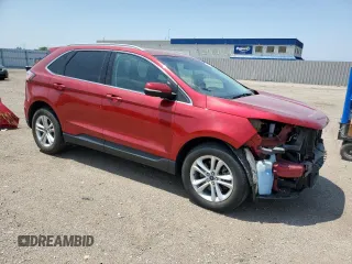2020 Ford Edge SEL with VIN 2FMPK4J92LBA83975, listed as a Copart auction lot 59392145 with 43,589 mi miles and Salvage title. Bid and sale history available at DreamBid. Image 4.