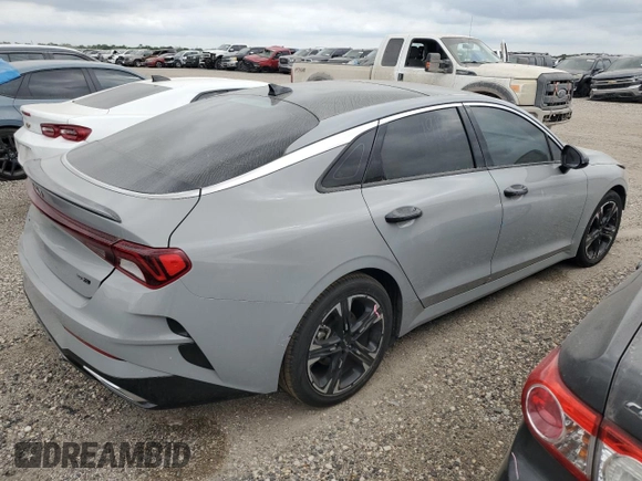 2022 Kia K5 GT-Line z VIN 5XXG64J21NG159779, wystawiony jako Copart lot #51982075 z przebiegiem 45 264 mil mil oraz Szkoda całkowita • Salvage title. Historia ofert i sprzedaży dostępna na DreamBid. Obrazek 3.