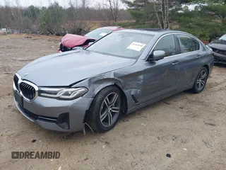 2021 BMW 5 Series 530i xDrive with VIN WBA13BJ05MWX32274, listed as a IAAI auction lot 41903090 with 43,729 mi miles and . Bid and sale history available at DreamBid. Image 17.