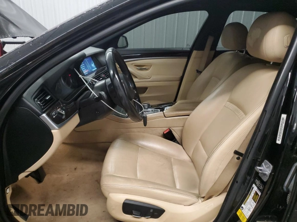 2014 BMW 5 Series 535i with VIN WBA5B1C5XED475536, listed as a Copart auction lot 52823305 with 144,013 mi miles and Clean Title. Bid and sale history available at carsss.com. Image 7.