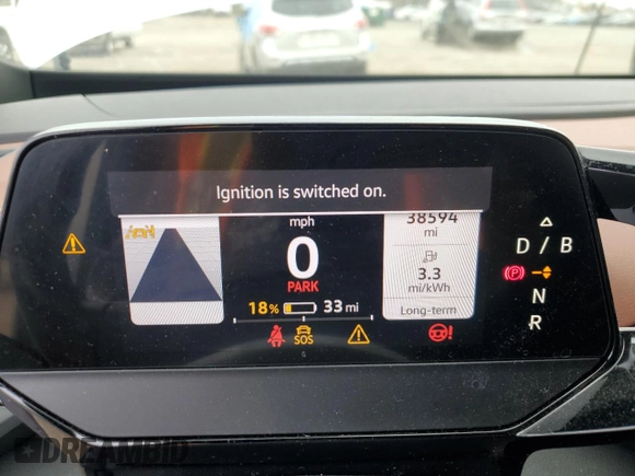 2022 Volkswagen ID.4 Pro S z VIN WVGUNPE23NP063013, wystawiony jako Copart lot #50753455 z przebiegiem 38 594 mil mil oraz Szkoda całkowita • Salvage title. Historia ofert i sprzedaży dostępna na DreamBid. Obrazek 9.