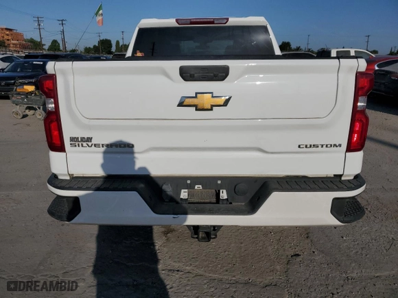2022 Chevrolet Silverado 1500 LTD Custom with VIN 3GCPYBEK7NG190976, listed as a Copart auction lot 64266944 with NaN miles and Salvage Title. Bid and sale history available at carsss.com. Image 6.