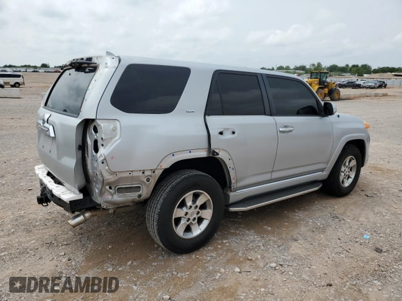 2012 Toyota 4Runner SR5 with VIN JTEZU5JR2C5041318, listed as a Copart auction lot 54046175 with 173,551 mi miles and Salvage title. Bid and sale history available at DreamBid. Image 3.
