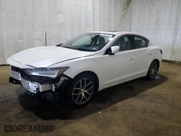 2019 Acura ILX Premium with VIN 19UDE2F77KA007979, listed as a Copart auction lot 57362435 with 90,607 mi miles and Salvage title. Bid and sale history available at DreamBid. Image 1.