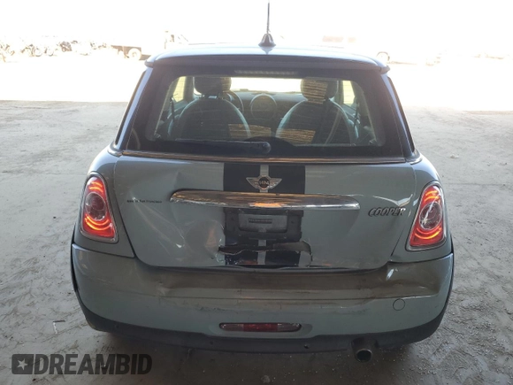 2013 MINI Cooper Hardtop with VIN WMWSU3C54DT686602, listed as a Copart auction lot 47398705 with 88,941 mi miles and Salvage Title. Bid and sale history available at carsss.com. Image 6.